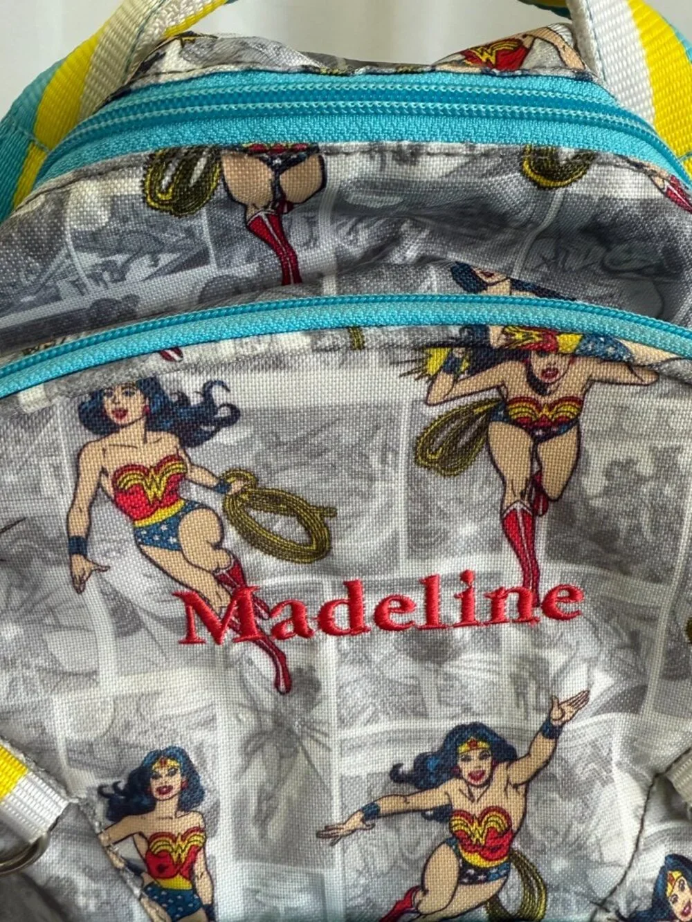 Pottery Barn Kids Wonder Woman Backpack DC Comics School Bag